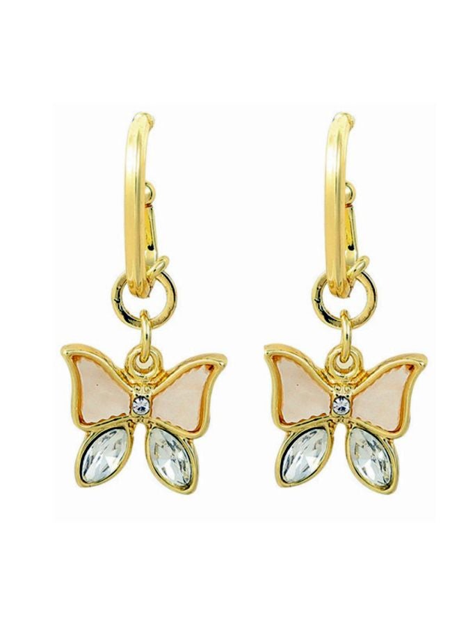 J&J Butterfly Design Dangle Earrings  - Image 1