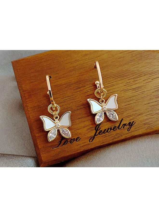 J&J Butterfly Design Dangle Earrings  - Image 4