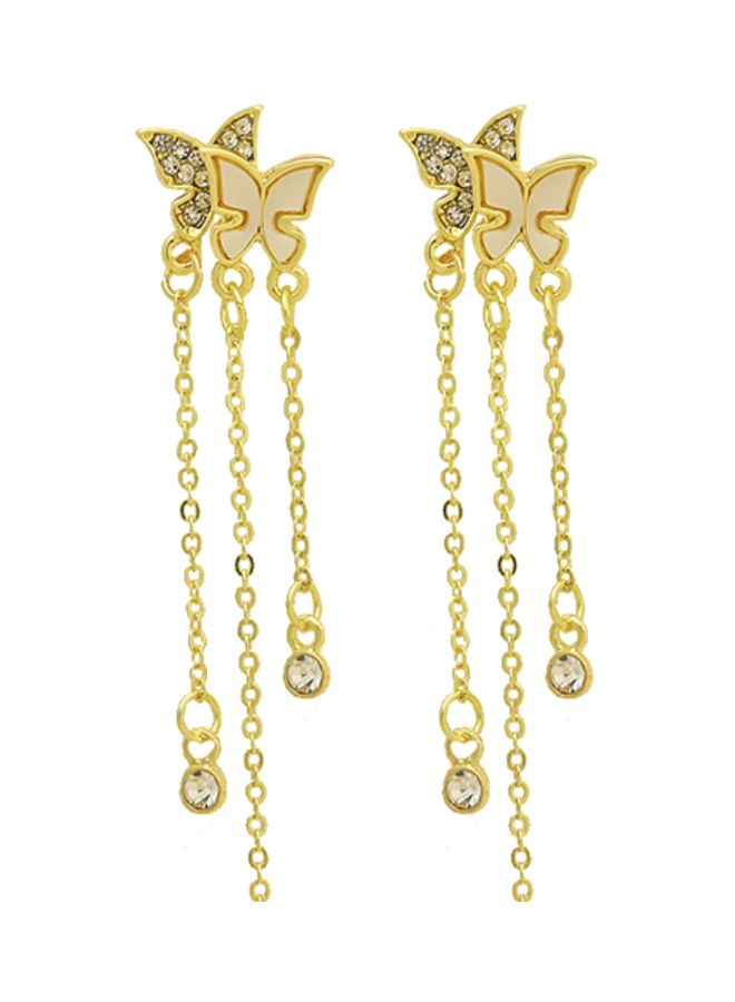 جونسون آند جونسون أقراط مزودة بسوار على شكل فراشة - Image 1