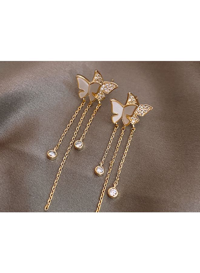 جونسون آند جونسون أقراط مزودة بسوار على شكل فراشة - Image 5