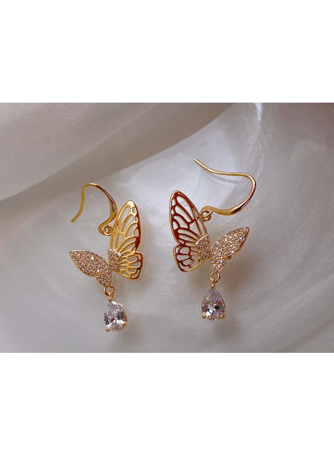 J&J Butterfly Dangle Earrings  - Image 2