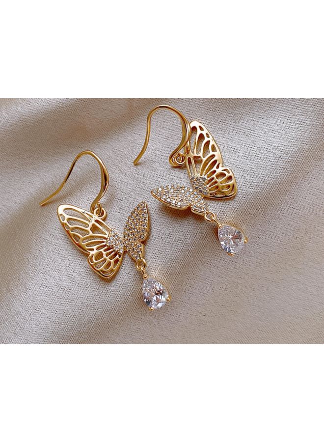J&J Butterfly Dangle Earrings  - Image 3
