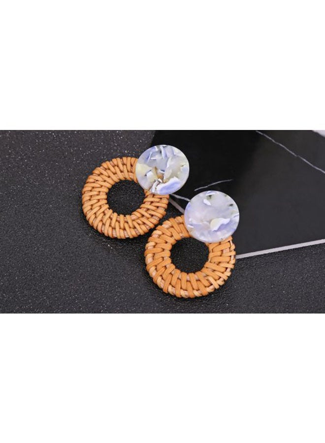 J&J Woven Dangle Earrings - Image 5
