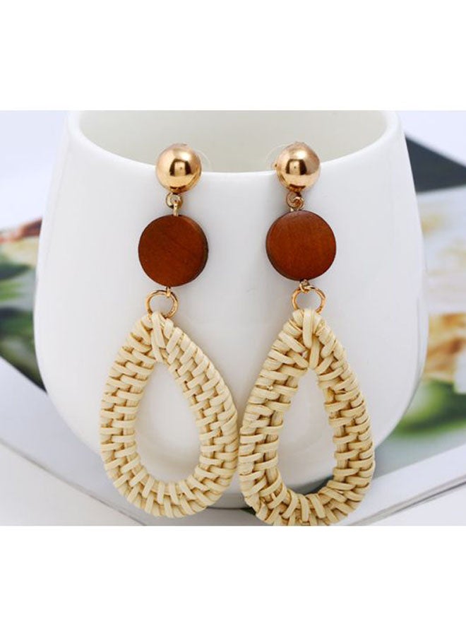 J&J Woven Dangle Earrings - Image 4