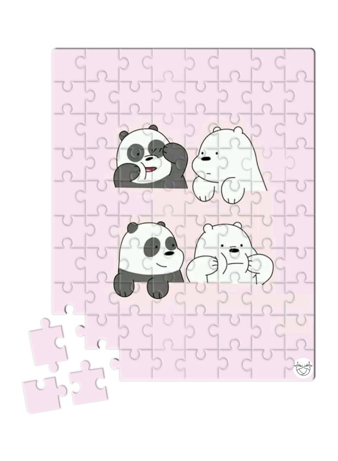 ألعاب تركيب الصور المقطعة بطبعة باندا 20x30سم