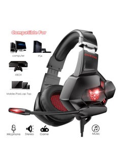 onikuma K11 Professional Gaming  Headphone With Mic For PS4, PC & Xbox One -wired  - Image 3