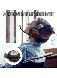 onikuma K11 Professional Gaming  Headphone With Mic For PS4, PC & Xbox One -wired  - Image 4