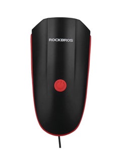 Rockbros Bicycle Headlight With Electric Horn Bells Red/Black 5x1cm  - Image 2