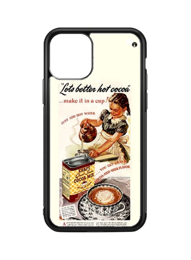 غطاء حماية لهاتف آيفون 11 برو بطبعة فن كلاسيكي