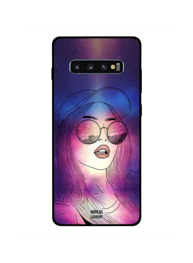 Protective Case Cover For Samsung Galaxy S10 Plus Cute Doodle Girl