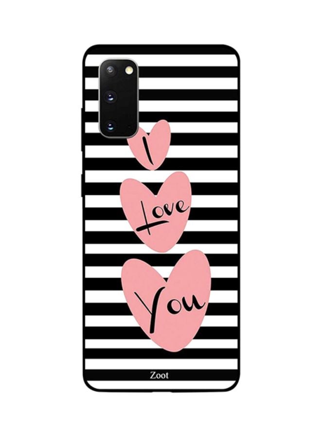 Zoot Skin Case Cover -for Samsung Galaxy S20 White/Black/Pink White/Black/Pink