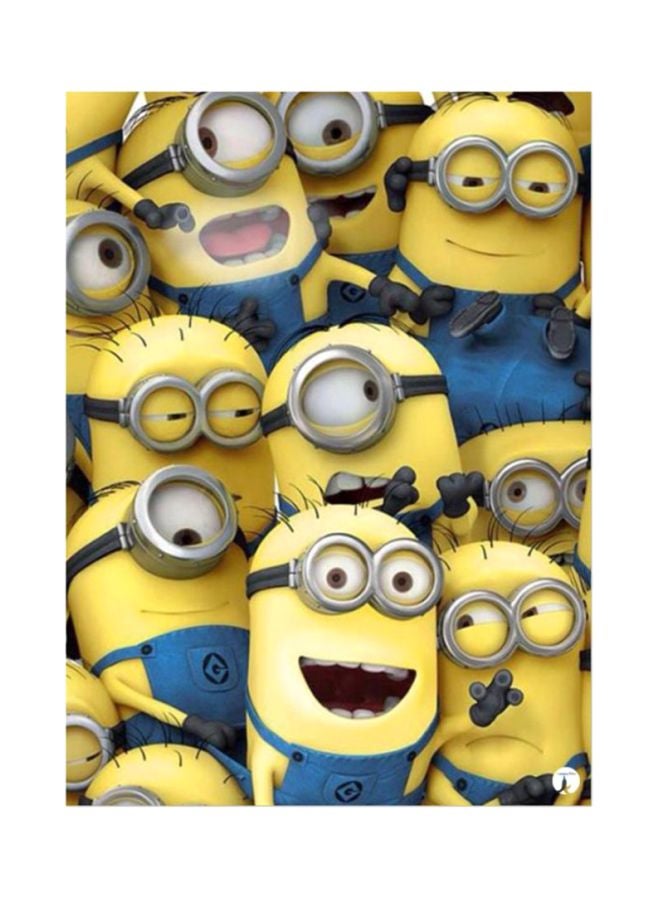 BP Minions Printed Mousepad Yellow/Blue/White