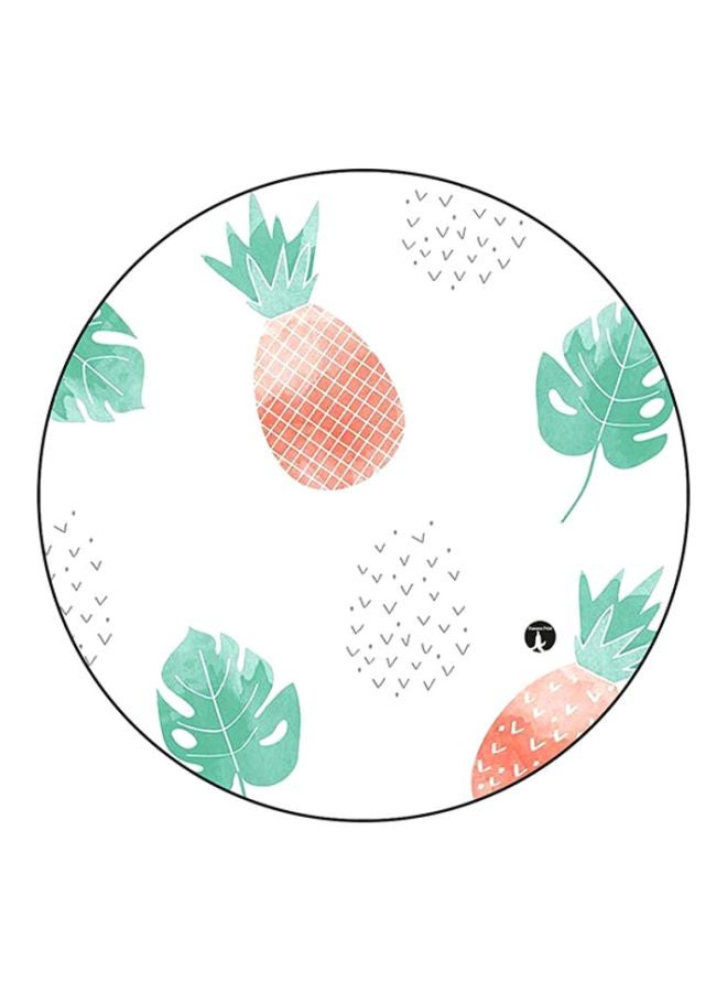 BP Mouse Padeapples Printed Pad White/Red/Green