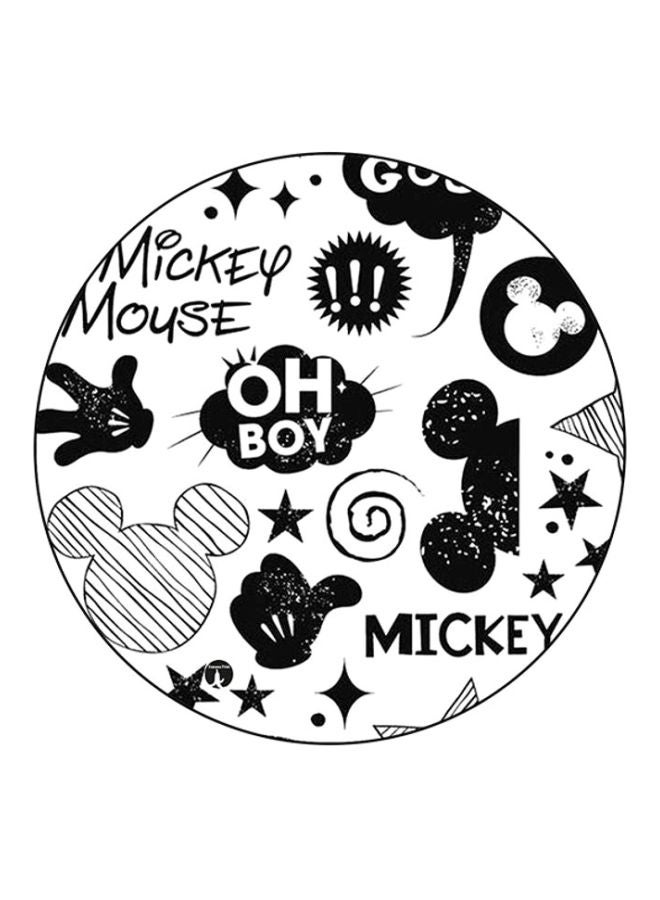 BP Disney Printed Mouse Pad White/Black