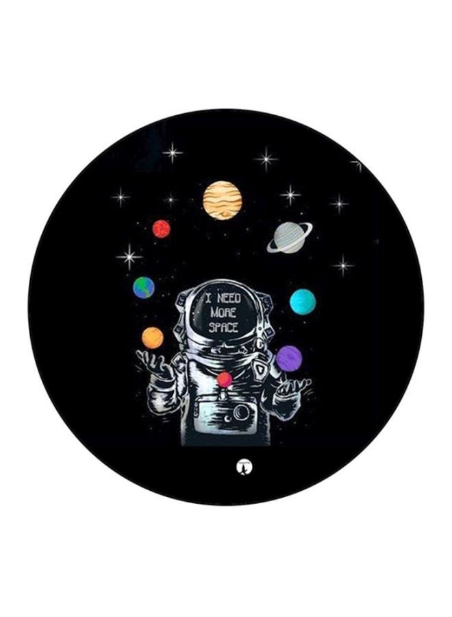 BP Printed Mouse Pad Black/White/Yellow