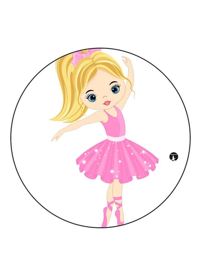 BP Printed Mouse Pad White/Pink/Brown