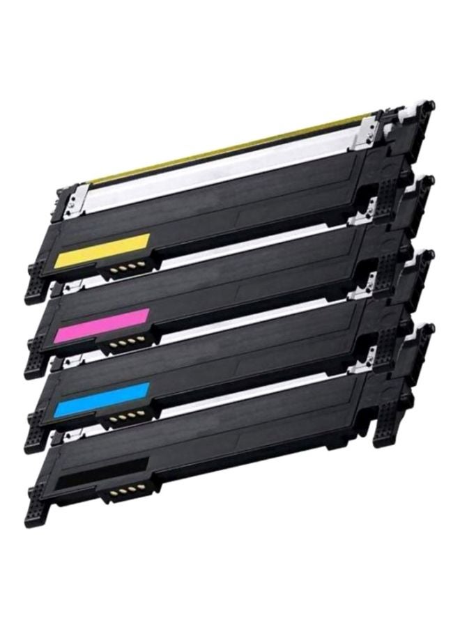 Elivebuyind 4-Piece Toner Cartridge For Samsung Clt-p 406 C Cyan/Magenta/Yellow 