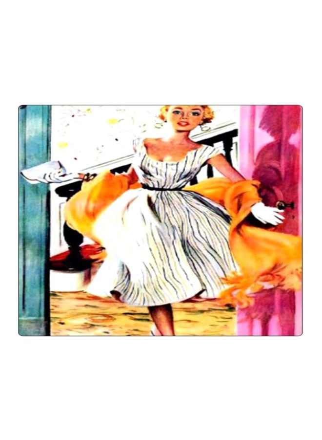 بي بي لوحة ماوس ألعاب بتصميم مضادة للانزلاق وبنمط مطبوع - Image 1