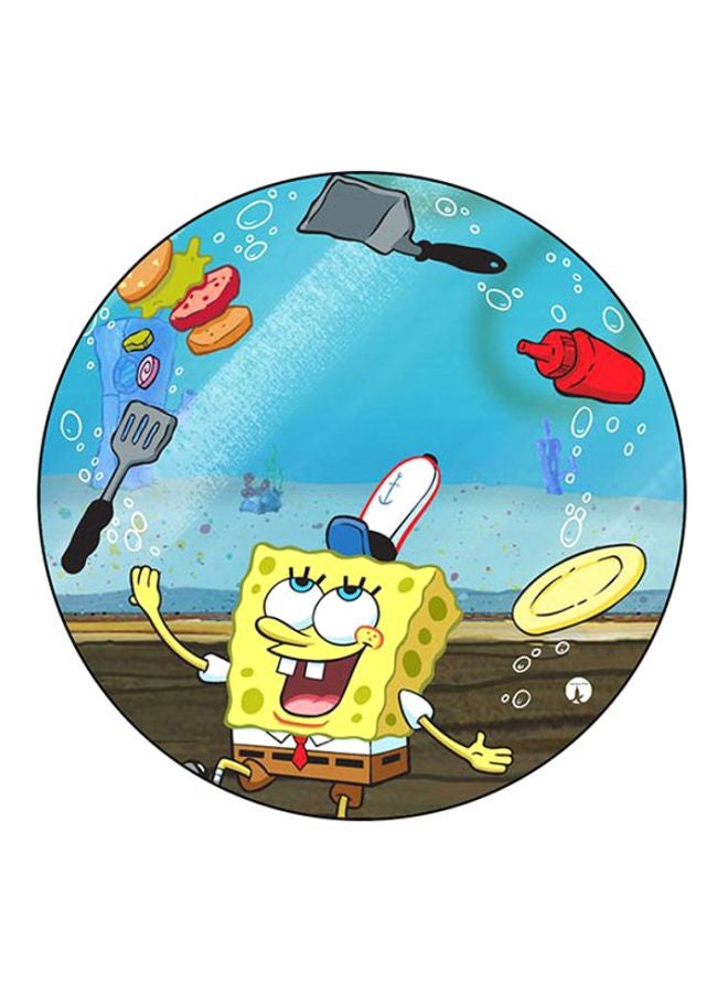 BP Spongebob Printed Mouse Pad Multicolour