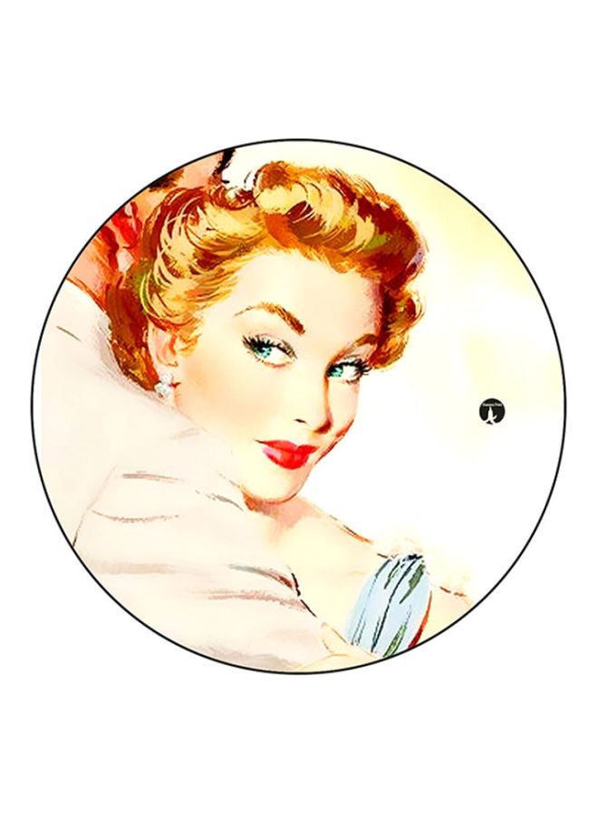 BP Vintage Art Printed Mouse Pad Multicolour