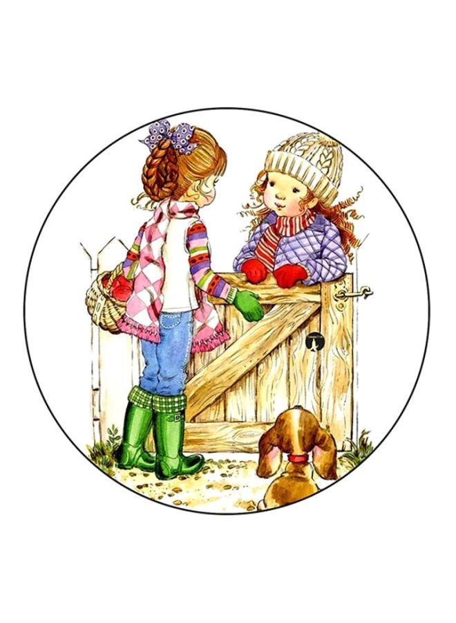 بي بي لوح ماوس بطبعة ديك متعدد الألوان