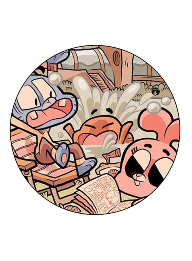 BP Cartoon Printed Mouse Pad Multicolour