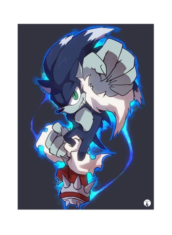 BP The Video Game Sonic Printed Mouse Pad Multicolour
