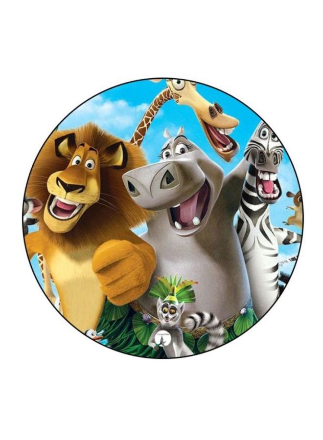 BP Madagascar Printed Mouse Pad Multicolour