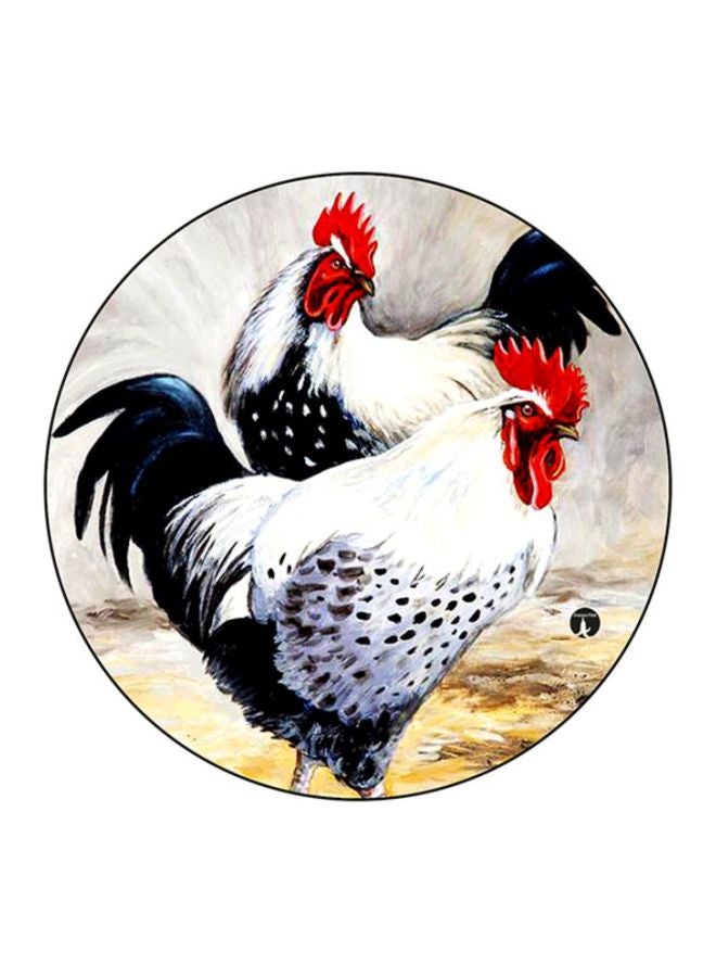 BP Chickens Printed Mouse Pad Multicolour