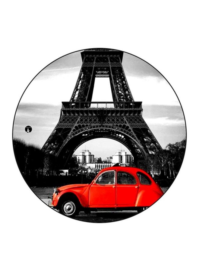 BP The Effiel Tower Printed Mouse Pad Black/Grey/Red