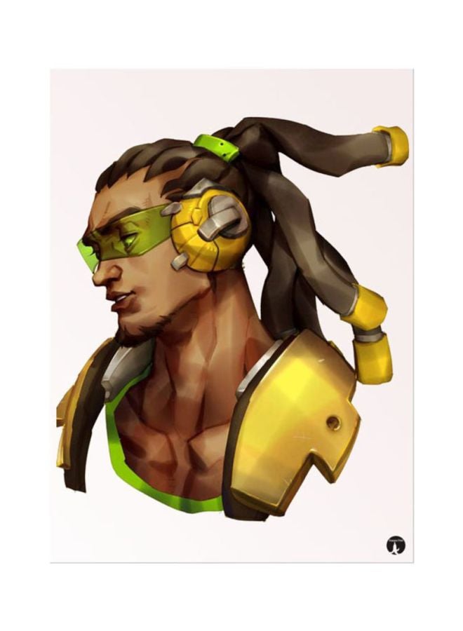 BP The Video Game Overwatch Printed Mouse Pad Multicolour