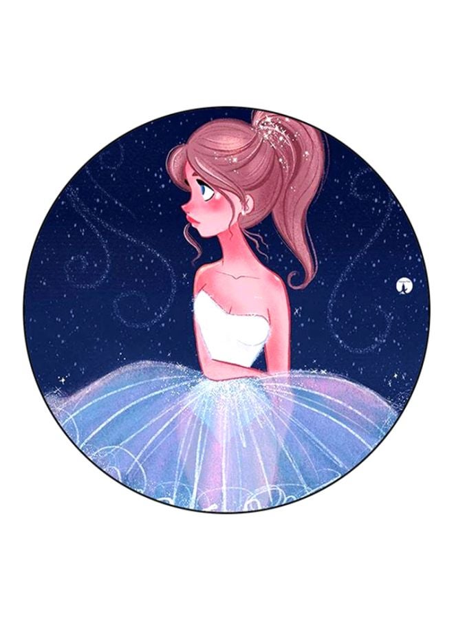 BP A Girl Printed Mouse Pad Multicolour