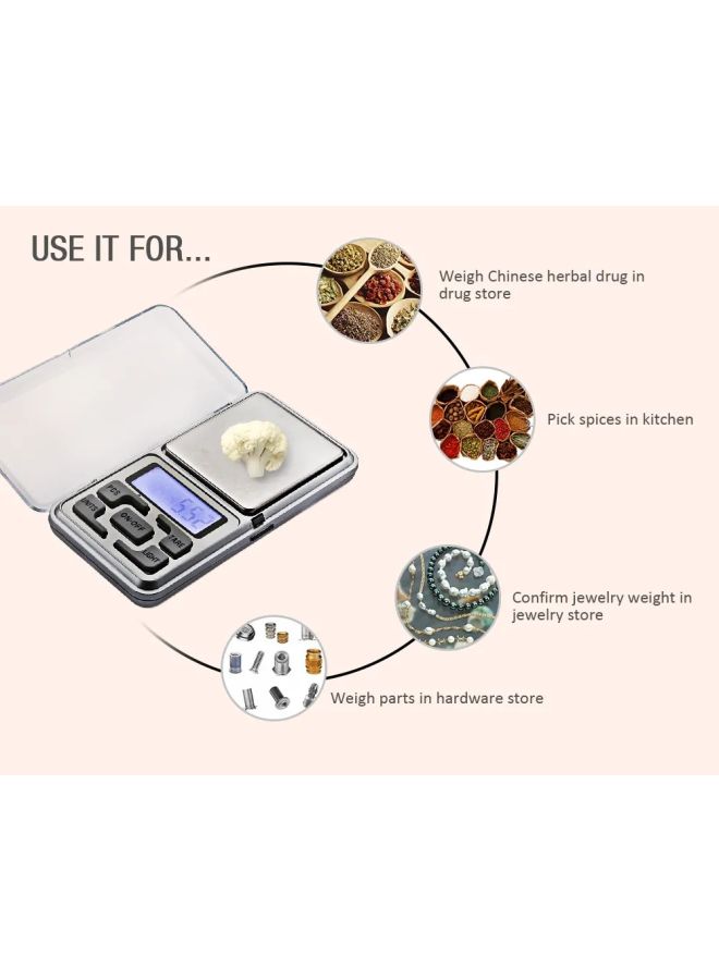 Beauenty Electronic Digital Pocket Scale Silver/Grey - Image 2