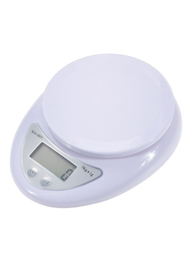 بيوينتي ميزان رقمي إلكتروني محمول أبيض - Image 1