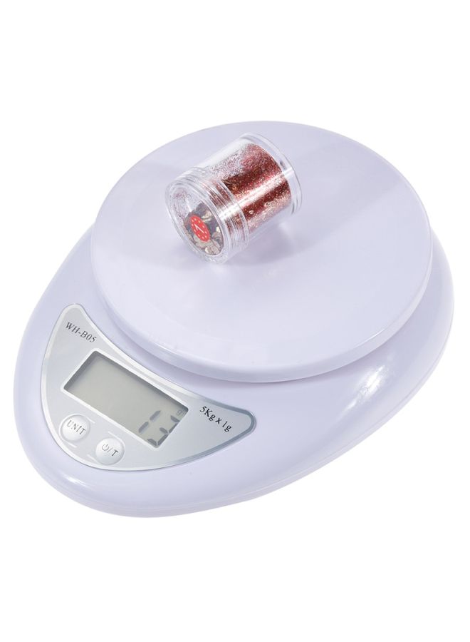 بيوينتي ميزان رقمي إلكتروني محمول أبيض - Image 3