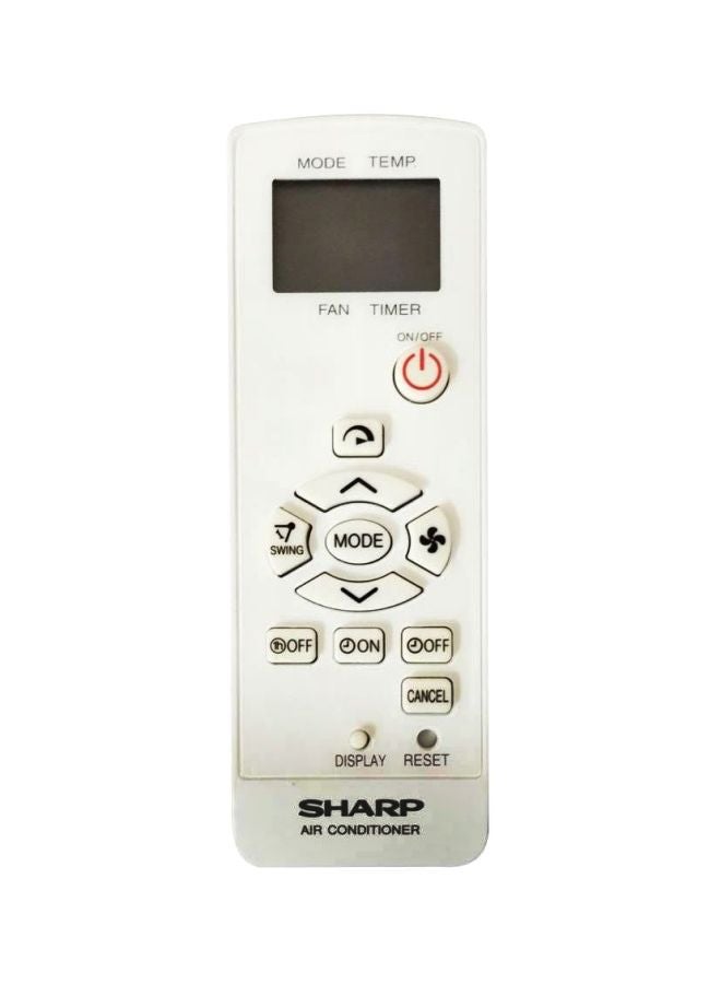 SHARP Air-Conditioner Remote Control White 