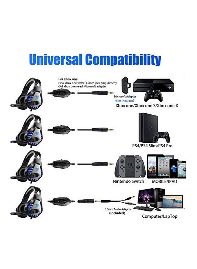 ENVEL - Over-Ear Gaming Headphones With MicFor PS4/PS5/XOne/XSeries/NSwitch/PC - Image 1