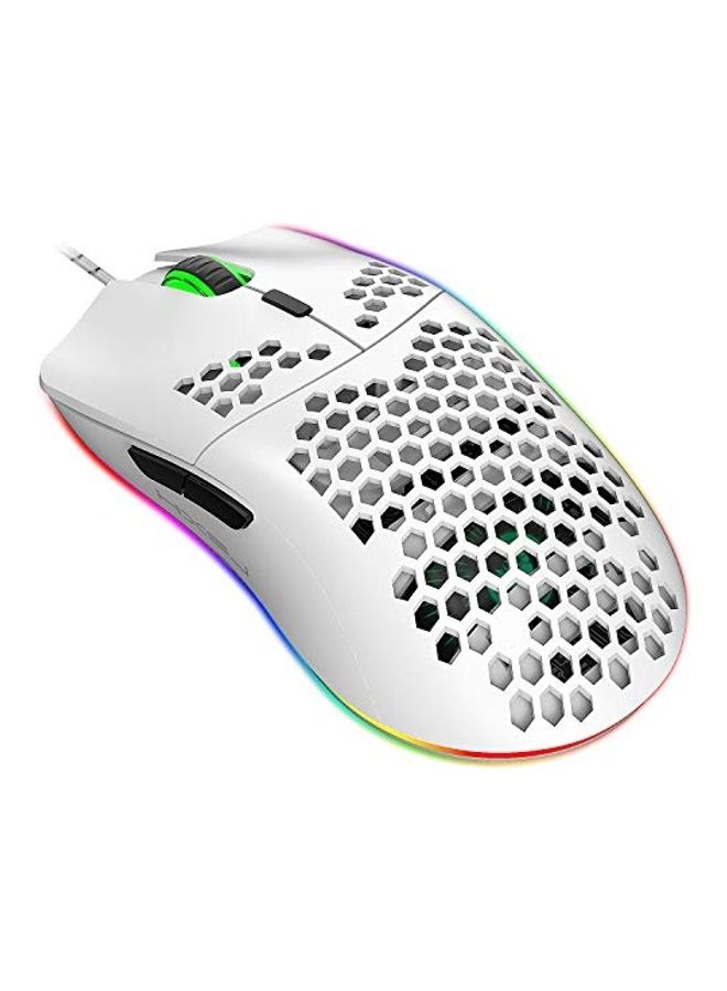 Generic Wired Gaming Mouse With Lightweight Honeycomb Shell  - Image 1
