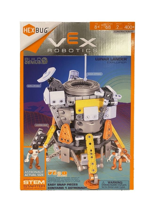 Hexbug - Vex Robotics Space Lunar Lander Explorer Stem Activity Kit 30.5x8x19cm - Image 1