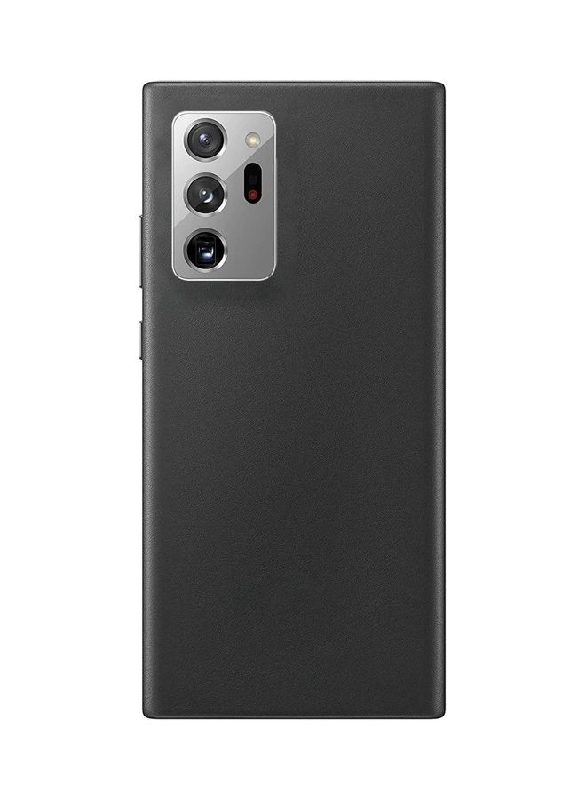 Heavy Duty Leather Back Cover For Samsung Note 20 Ultra Grey - Image 1