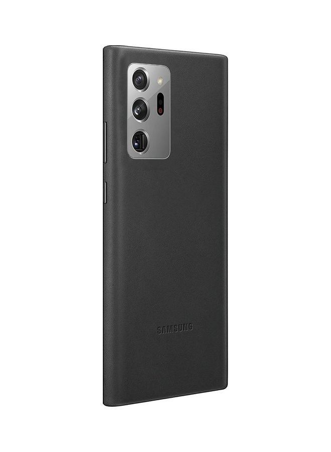 Heavy Duty Leather Back Cover For Samsung Note 20 Ultra Grey - Image 3