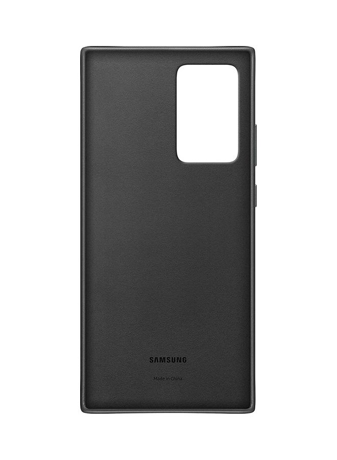 Heavy Duty Leather Back Cover For Samsung Note 20 Ultra Grey - Image 4