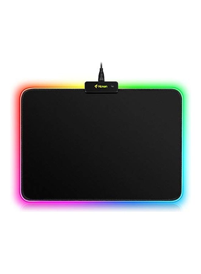 RGB Gaming Mouse Pad Mat Wired - Image 1