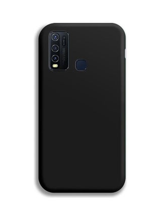 Solid Plain Silicone Cover For Infinix Note 7 Lite And Infinix Hot 9 Black - v1606766051/N42687535A_1