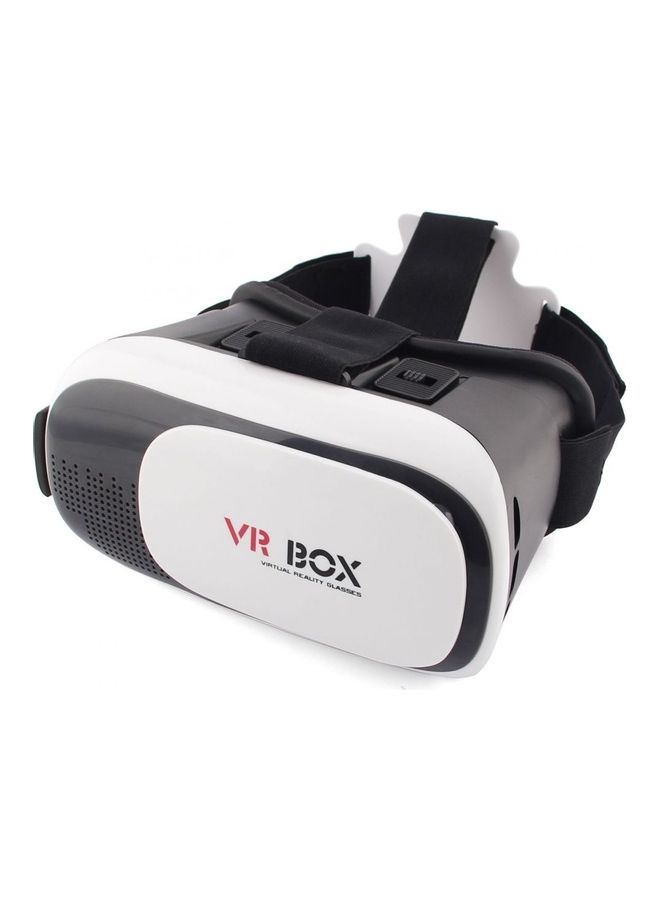 نظارة الواقع الافتراضي ثلاثية الأبعاد للهواتف الذكية أسود/ أبيض - Image 2