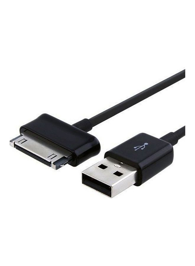 Usb Data Charging Cable For Samsung Galaxy Tab P1010 Black