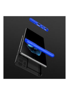GKK 360 TPU 3 Pieces Protective Case For Samsung Note 20 Ultra Black/Blue  - Image 2