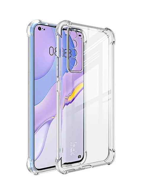 Protective Silicone Back Cover For Huawei Nova 7 Clear