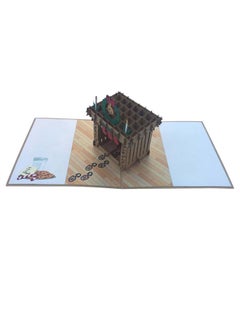 Abra Cards Fireplace Greeting Card  - Image 3