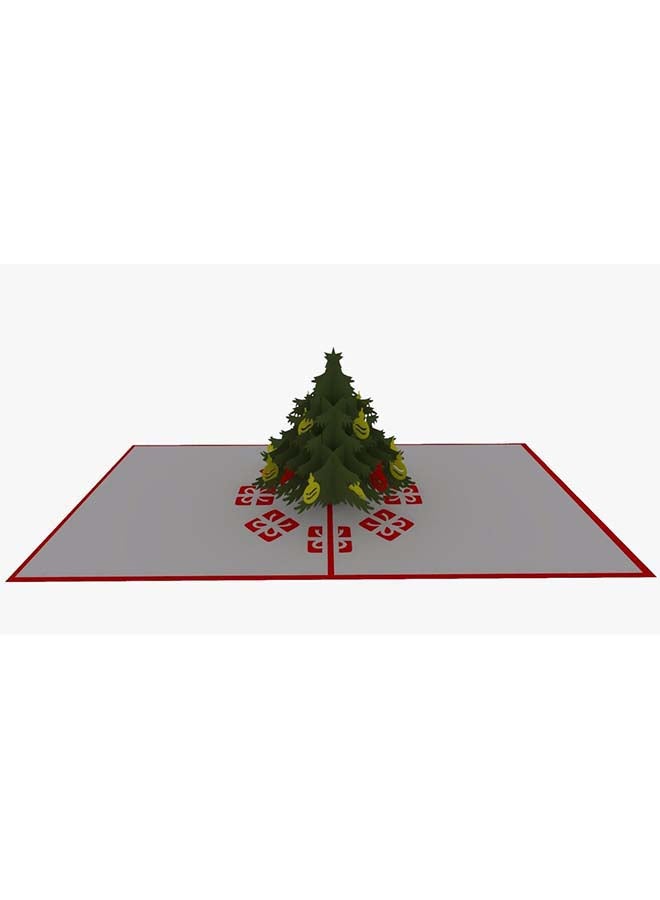 Abra Cards Christmas Tree Greeting Card  - Image 3